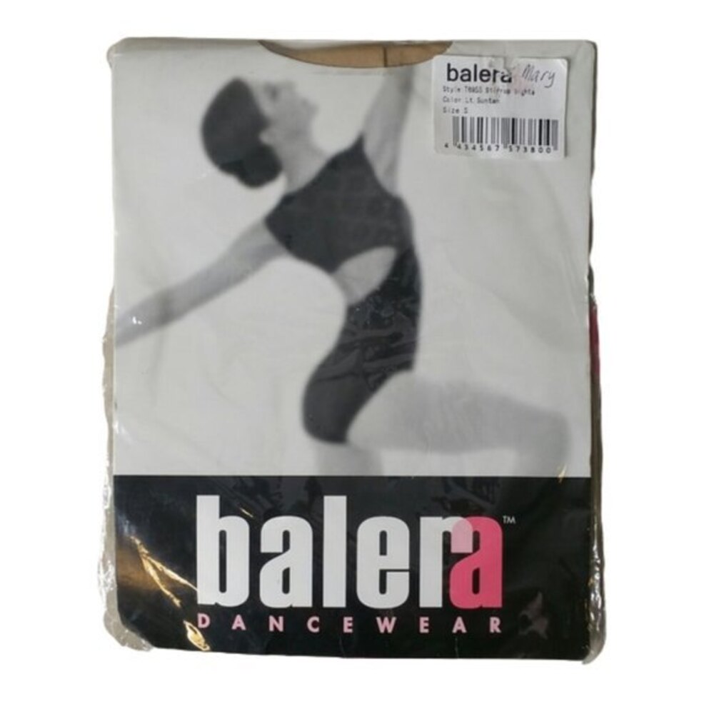 Balera Dancewear T6955 Stirrup Tights Suntan Small
